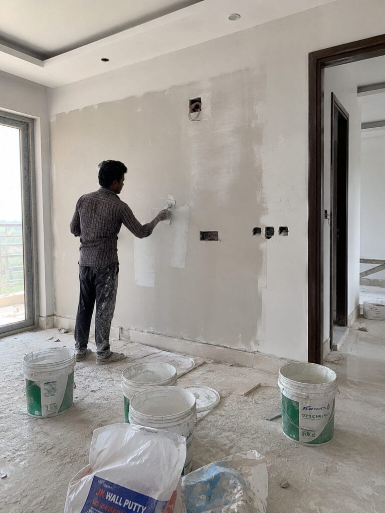 Concealed electrical work by Aarna Constructions in Greater Noida