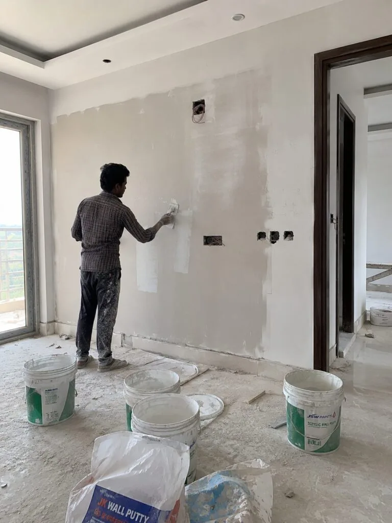 Concealed electrical work by Aarna Constructions in Greater Noida
